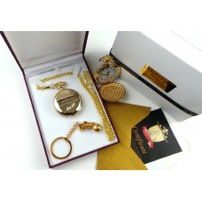 George Best Pocket Watch with 24k Gold dipped Football Boot Keyring George Best Pocket Watch with 24k Gold dipped Football Boot Keyring